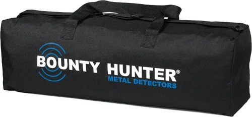 Vista 5 de Bounty Hunter QSIGWP Quick Silver Detector de metales con puntero y bolsa de transporte Bounty Negro