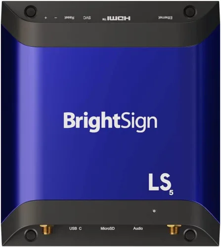 Vista 3 de BrightSign Dispositivo de señalización digital LS425