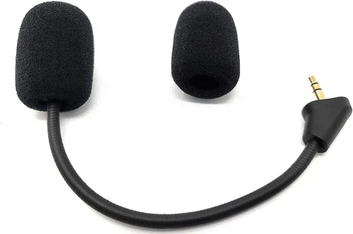 Vista 6 de TNE Paquete de 2 micrófonos de repuesto para juego de 2 versión con cable Kingston HyperX Cloud 2 II Cloud Core Cloud Pro CloudX PS4 Xbox One