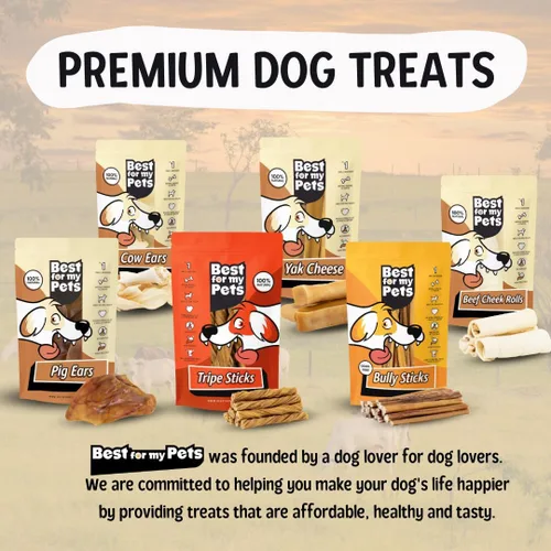 Vista 7 de Best For My Pets, palitos sin olor para mascotas, 8 onzas Golosinas naturales para perros