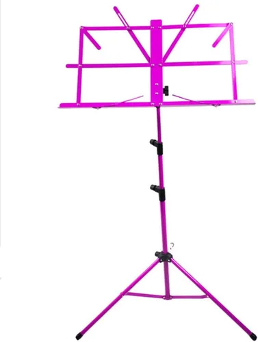 Vista 11 de Tangpan Soporte de música plegable ajustable con bolsa de transporte Color Negro