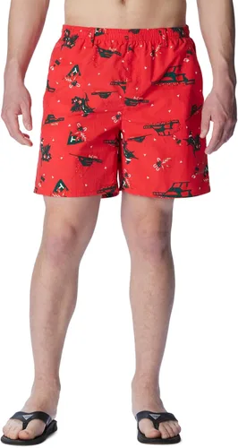 Vista 12 de Columbia Super Backcast - Pantalón corto de agua para hombre Impresión de tinte negro
