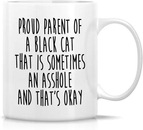 Vista 41 de Retreez - Taza Graciosa Show Me Your Kitties Amantes de Gatos, 325 ml, Tazas de Café de Cerámica, Divertidas, Sarcasmo, Sarcasticas, Regalos
