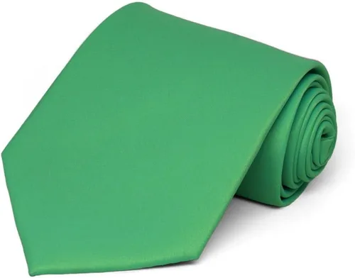 Vista 343 de tiemart Corbata de color sólido para hombre Longitud estándar