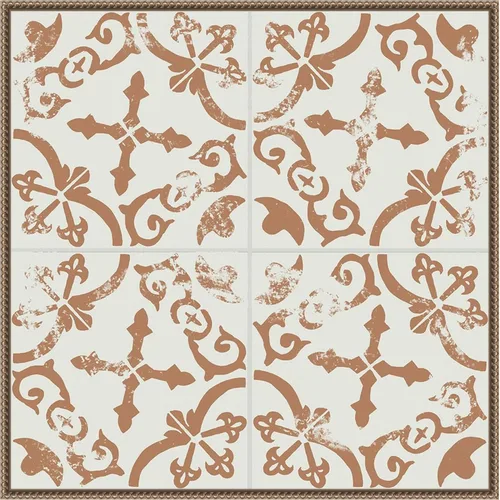 Vista 19 de Amanti Art Lienzo enmarcado para pared, azulejos de cerámica II de 16 x 16 pulgadas, por Melissa Wang, lienzo enmarcado para pared, obras de arte