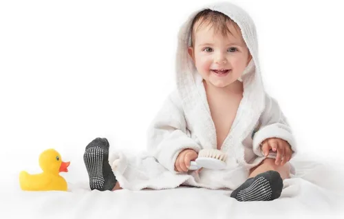Vista 7 de Calcetines antideslizantes para niños calcetines de corte bajo para niños pequeños 0-7 años 12 pares de calcetines antideslizantes para tobillo