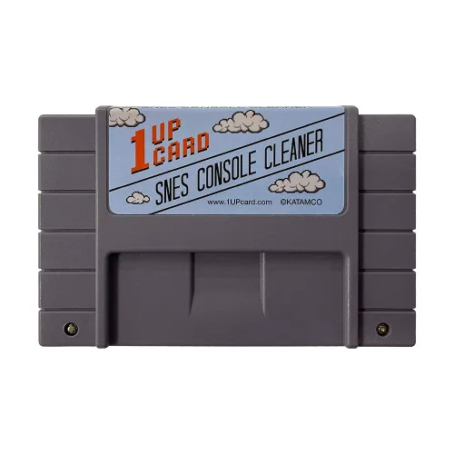 Vista 2 de Cleaning Kit Compatible With SNES (Super Nintendo) Console And Video Game Cartridges By 1UPcard