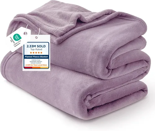 Vista 23 de Bedsure GentleSoft Bedding Manta de Vellón para Niñas y Niños - Mantas Pequeñas Suaves, Acogedoras y Bonitas para Viajes, 43x55 Pulgadas, Blanco