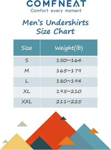 Vista 7 de Comfneat Paquete de 3 camisetas elásticas para hombre, cuello redondo, dobladillo trasero largo