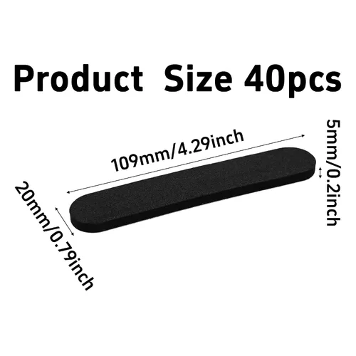 Vista 2 de 40 cintas de espuma reductoras de tamaño de sombrero, insertos autoadhesivos de tamaño para gorras y sombreros, tiras de ajuste universales de banda