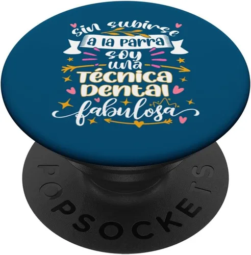 Vista 6 de Tecnica Dental Fabulosa Divertido Mujer Odontología Regalos PopSockets MagSafe PopGrip para iPhone
