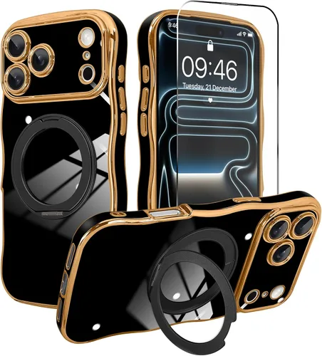 Vista 47 de tharlet for iPhone 17 Case Black with 360° Spin Magnetic Stand