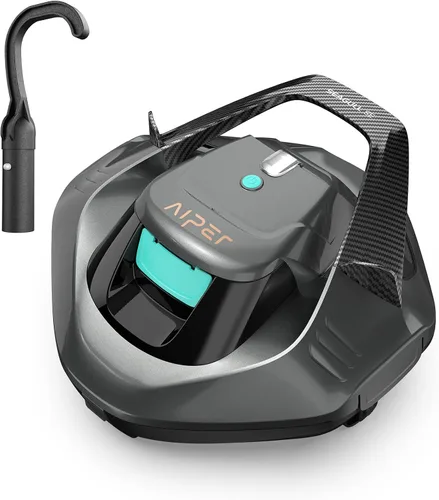 Vista 9 de AIPER Seagull SE 2025 Cordless Robotic Pool Vacuum with 1200GPH Strong Suction, Lasts 90 Mins Runtime, LED Indicator,Pool Vacuum for Above-Ground