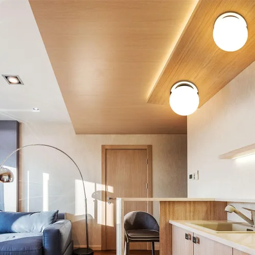 Vista 7 de Apliques de pared cromados, aplique de globo moderno de 1 luz, lámpara de pared para dormitorio, baño, sala de estar y pasillo, iluminación