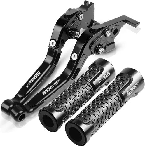 Vista 18 de Motocicleta para BMW F650GS 2000 2001 2002 2003 2004 2005 F 650 GS Mango de embrague de freno Logo F650GS Accesorios de motocicleta Palanca