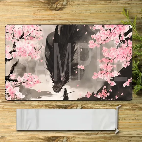 Vista 15 de Fantasy Black Lotus TCG - Tapete de juego de 24 x 14 pulgadas, tapete de juego para MTG DTCG CCG RPG Trading Card Game Mats superficie lisa juego