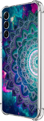Vista 9 de Funda para Galaxy A54, hermosa protección contra caídas de flores rosas, a prueba de golpes, carcasa protectora de cuerpo completo resistente a