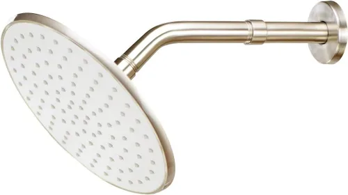 Vista 5 de Extensión de Brazo de Ducha Purelux, Extensor de Cabezal de Ducha de 4 Pulgadas, Acabado de Níquel Cepillado Hecho de Acero Inoxidable