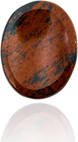 Vista 28 de GEMSCITE Piedras antiestrés del pulgar metafísicas con gemas preciosas para sanación con cristales Reiki, para hombres y mujeres, regalo Feng Shui