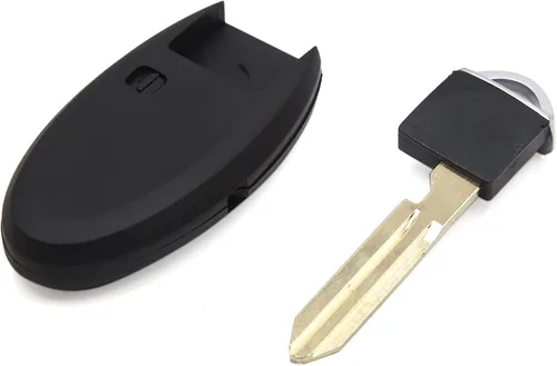 Vista 8 de X AUTOHAUX 2 unids 4 botones sin cortar insertar llavero control remoto caso Shell para Nissan Altima 2007-2012 Maxima 2010-2014 reemplazo