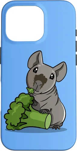 Vista 20 de Funny Kawaii Kids Broccoli Black Hairless Guinea Pig Lover Case for iPhone 17