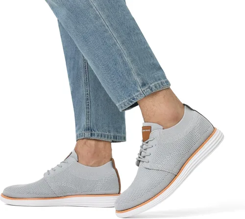 Vista 7 de Bruno Marc Zapatillas de malla para hombre Oxfords ligeras