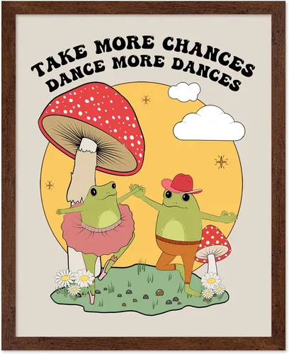 Vista 12 de Poster Master Dance More Dances Poster - Retro Dancing Cats Print - Groovy Cat Art - Preppy & Trendy Design - Positive Quotes Artwork - Dance Decor