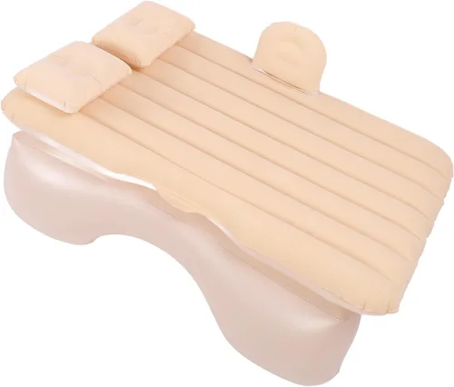 Vista 2 de CHICIRIS Colchón inflable del aire del coche con 2 almohadas, 55.1x35x4.7 in espalda Beige