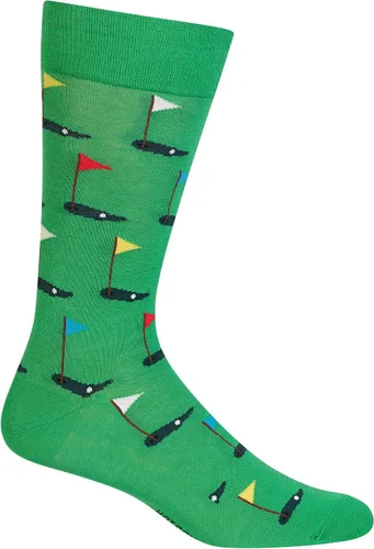Vista 46 de Hot Sox Calcetines deportivos y atléticos divertidos para hombre, paquete de 1 par, regalos de moda novedosos y divertidos Por encima del par