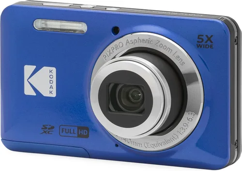 Vista 12 de KODAK PIXPRO FZ55-BK - Cámara digital de sensor CMOS de 16 MP con zoom óptico de 5X, gran angular de 28 mm, video Full HD de 1080P, pantalla LCD