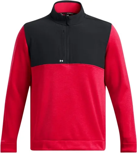 Vista 22 de Under Armour Sudadera Drive Storm con media cremallera para hombre (001) Negro / Blanco