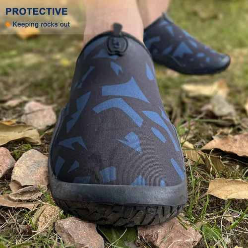 Vista 6 de BULLIANT Zapatos de agua para hombre, zapatos de natación para playa, zapatos unisex con ajuste elástico