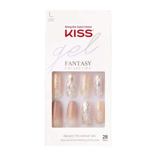 Vista 7 de KISS Uñas esculpidas de fantasía de gel - AMIGOS