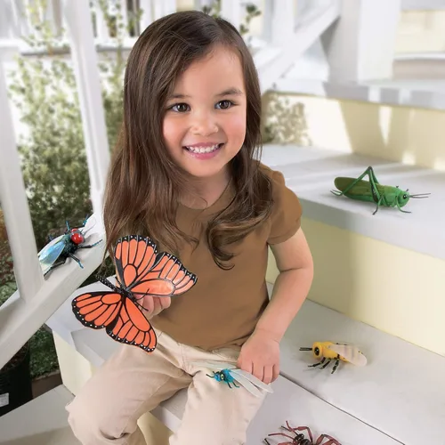 Vista 8 de Learning Resources Insectos jumbo, juguetes de animales para niños, ciencia preescolar infantil, habilidades motoras finas, regalos para niños