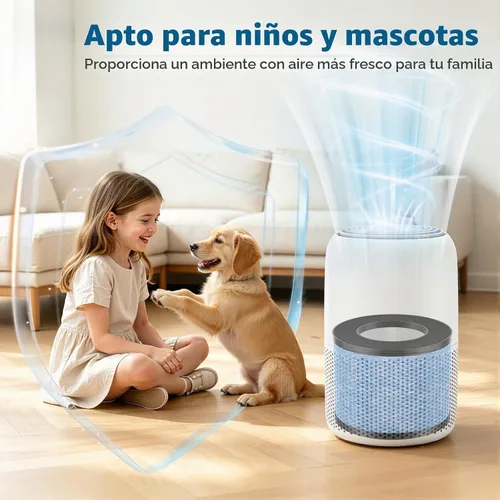 Vista 6 de Paquete de 2 filtros de repuesto C102 MA-01CW para purificador de aire Miko