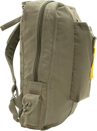 Vista 6 de Rothco Bolsa de vuelo de lona vintage - Mochila de viaje robusta y espaciosa Verde oliva (Olive Drab)