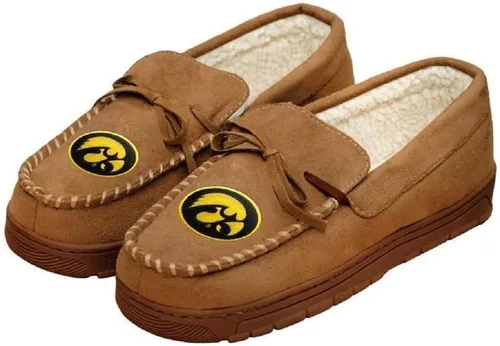 Vista 15 de FOCO NCAA NCAA - Pantuflas tipo mocasín con logotipo de equipo universitario para hombre