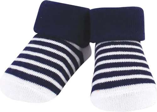Vista 272 de Hudson Baby Conjunto de babero y calcetines unisex de algodón para bebé