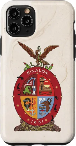 Vista 27 de iPhone 16 Bandera de Sinaloa y fondo elegante - Funda Sinaloense Pride