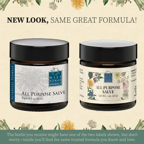 Vista 8 de Wise Woman Herbals Bálsamo multiusos con caléndula y consuelda, alivia la piel seca e irritada, cuidado de la piel posparto, soporte nutritivo