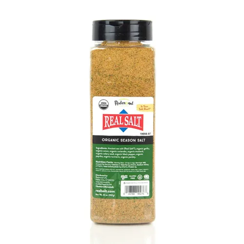 Vista 13 de Redmond - Condimento de sal real, natural sin refinar sin gluten, 8.25 onzas