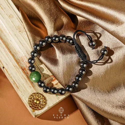 Vista 14 de Pulseras de cristal curativo para mujeres y hombres, espiritual, energía positiva y equilibrio, pulseras de cuentas de cristal natural hechas a mano
