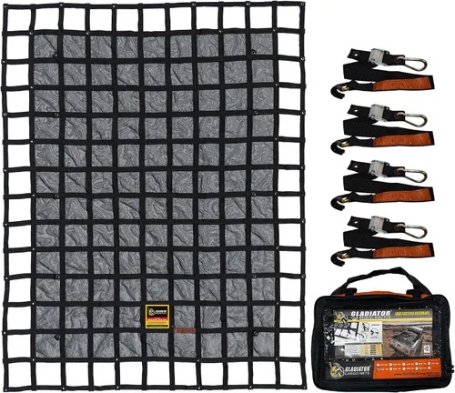 Vista 14 de Gladiator Cargo Nets - Red de carga resistente - ATV/Quad/Plane/RV (GAT-100) 2.5' x 3