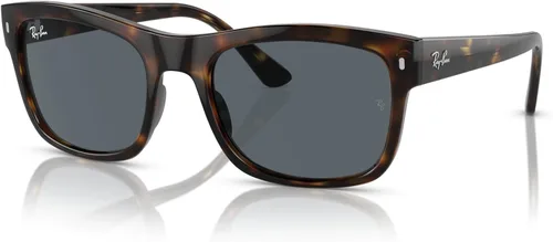 Vista 2 de Ray-Ban Gafas de sol unisex montura negra, lentes verdes, 2.205 in