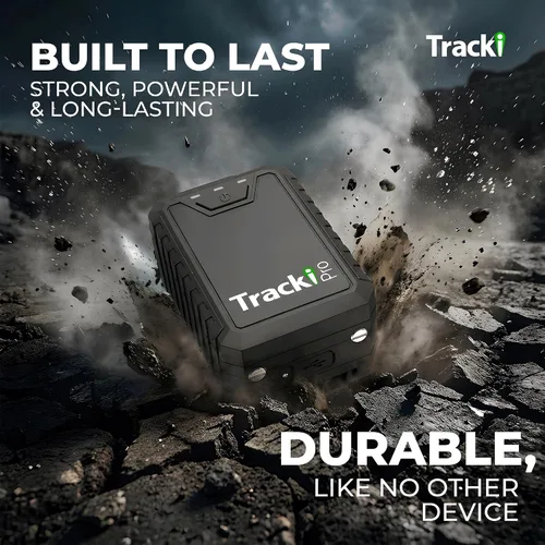 Vista 2 de Tracki Rastreador GPS Pro para vehículos, suscripción de 12 meses incluida, seguimiento de autos y activos durante meses, rastreador GPS oculto