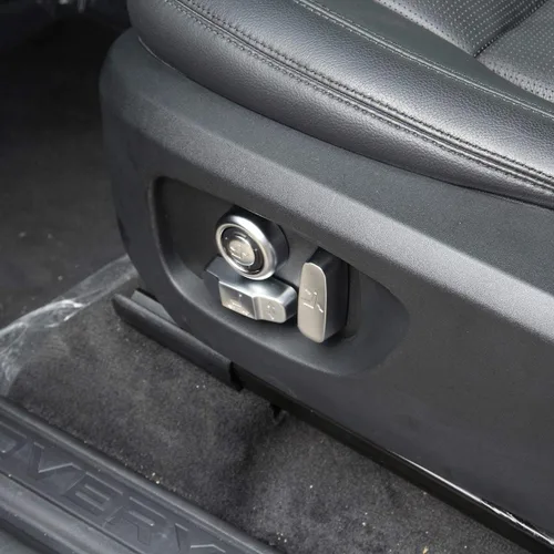Vista 5 de YIWANG 4 piezas de accesorios de cubierta de botón de ajuste de asiento para Land Rover Range Rover Sport, Evoque, RangeRover Vogue 2016-2019