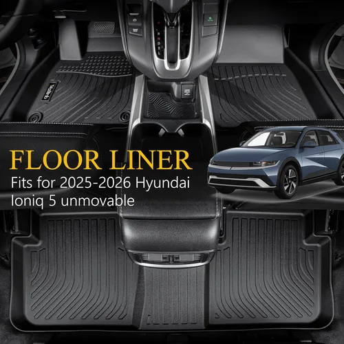 Vista 149 de Tapetes de piso para todo clima y forro de carga con respaldo para Chevrolet Suburban de 7 asientos 2021-2025 / GMC Yukon XL de 7 asientos