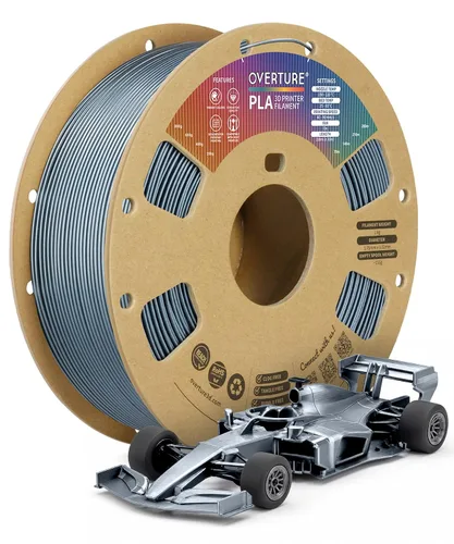 Vista 39 de OVERTURE Paquete de 10 filamentos PLA de 0.069 lbs (0.069 in), filamento de impresora 3D de herido ordenado, paquete de 10 bobinas de 2.2 libras