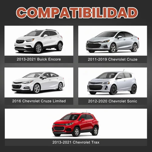 Vista 3 de Turbocompresor de 1,4 L con kits completos de instalación 667-203 Compatible con Buick Encore 2013-2021 Chevy Cruze 2011-2015 Sonic 2012-2020 Trax