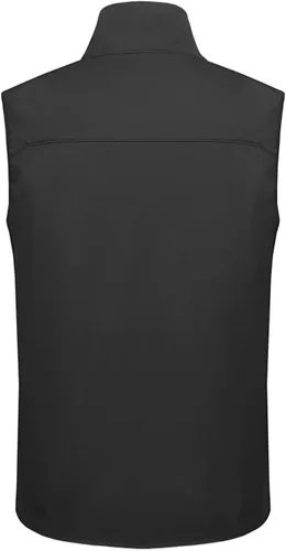 Vista 6 de Willit Chaleco de golf para hombre, chaleco ligero softshell, ropa de abrigo, chaqueta sin mangas, senderismo, correr, casual
